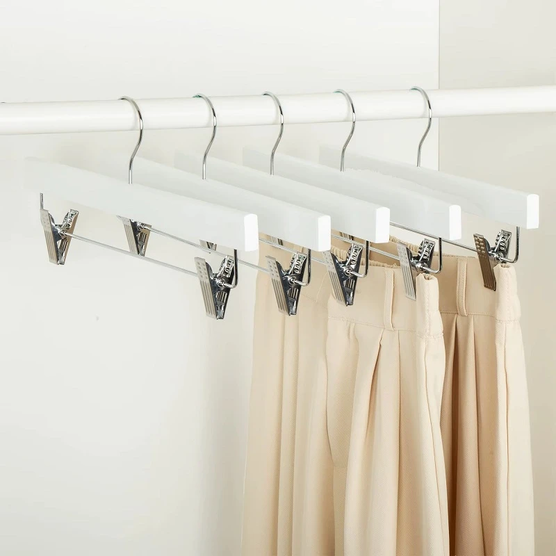 white wooden pant hangers white wooden pant hangers