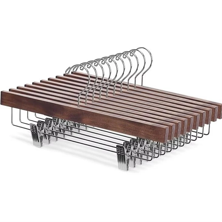 wooden pants hangers